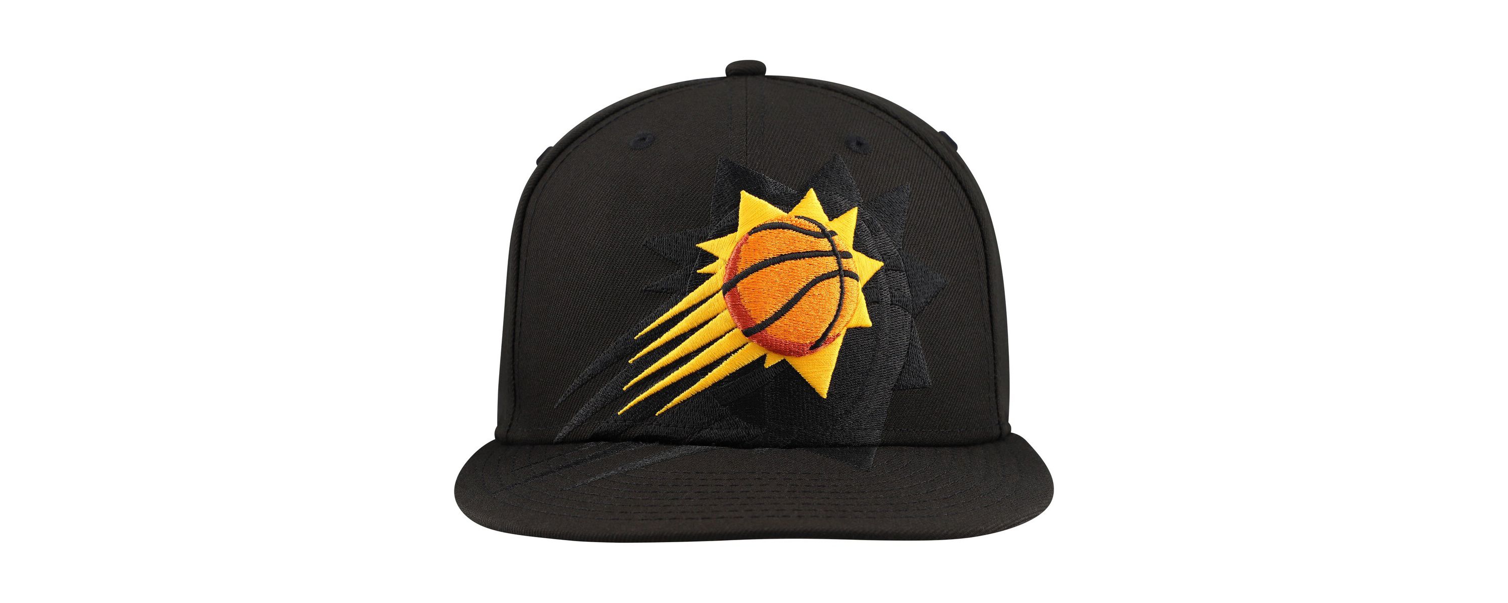 NBA Phoenix Suns Blackout Shadow Logo 59FIFTY Fitted Hat