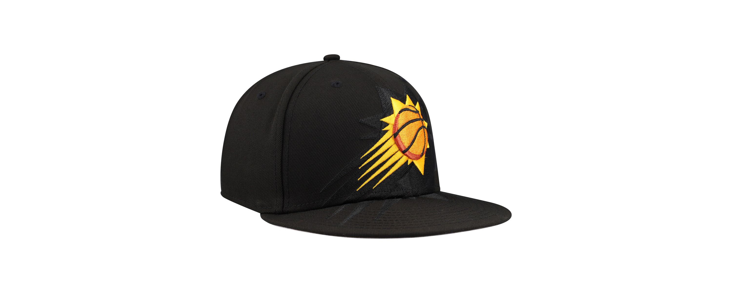 NBA Phoenix Suns Blackout Shadow Logo 59FIFTY Fitted Hat