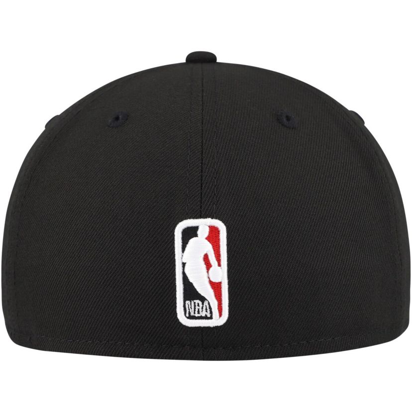 NBA Chicago Bulls Blackout Shadow Logo 59FIFTY Fitted Hat
