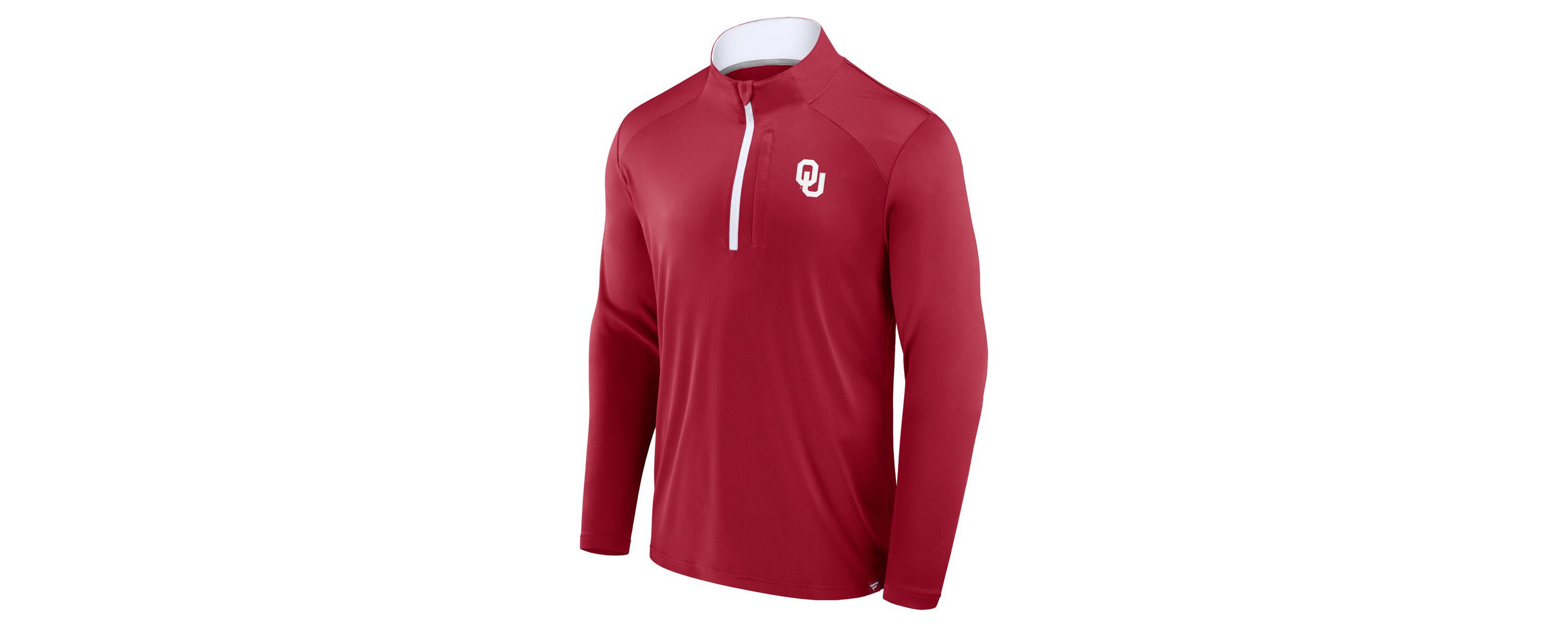 NCAA Fanatics Oklahoma Sooners Fundamental Defender Quarter-Zip Jacket