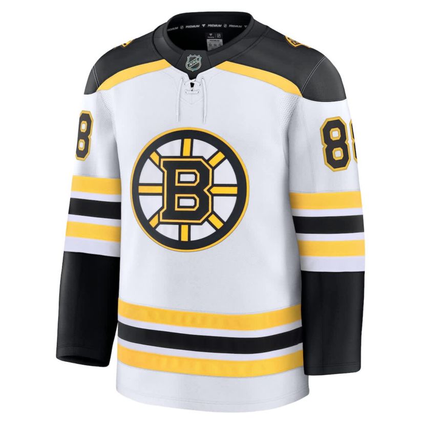 NHL Fanatics David Pastrnak Away Premium Jersey
