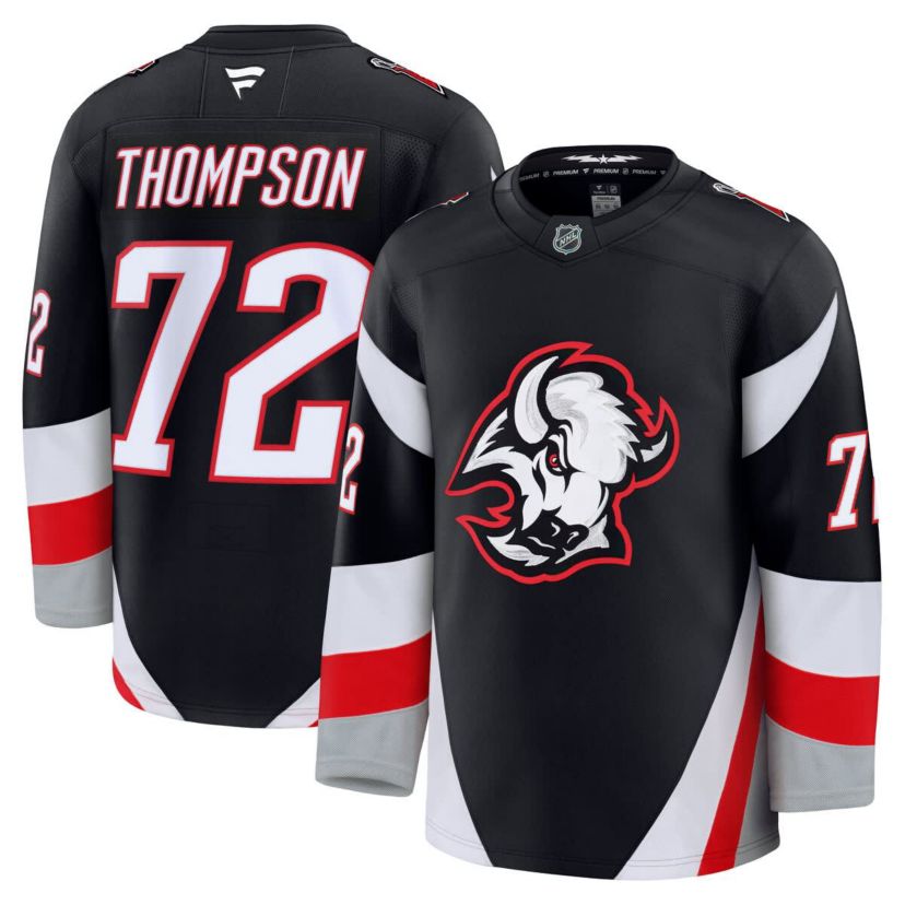 NHL Fanatics Tage Thompson Buffalo Sabres Alternate Premium Jersey