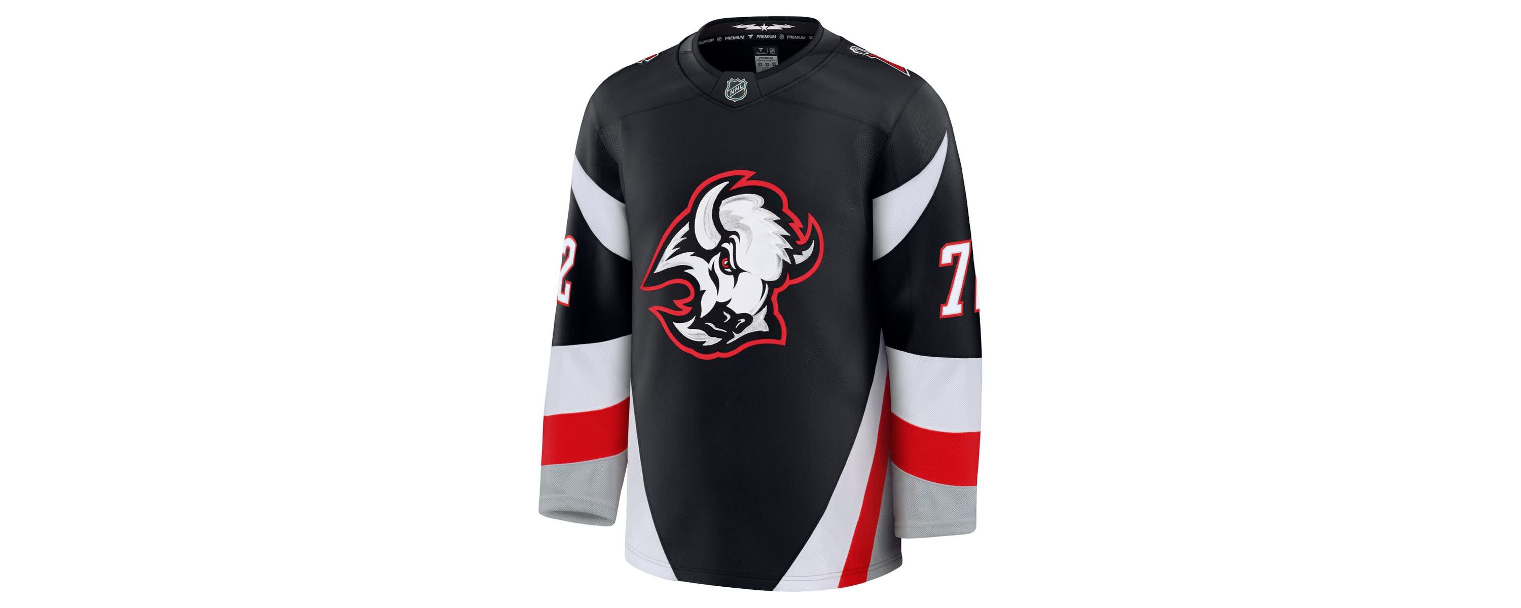 NHL Fanatics Tage Thompson Buffalo Sabres Alternate Premium Jersey