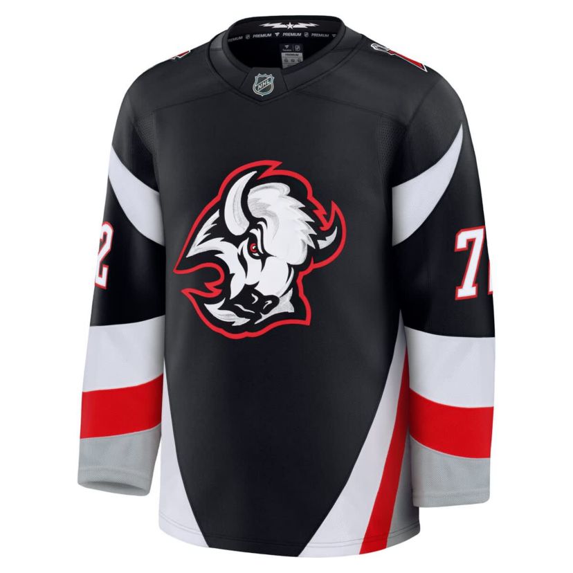 NHL Fanatics Tage Thompson Buffalo Sabres Alternate Premium Jersey