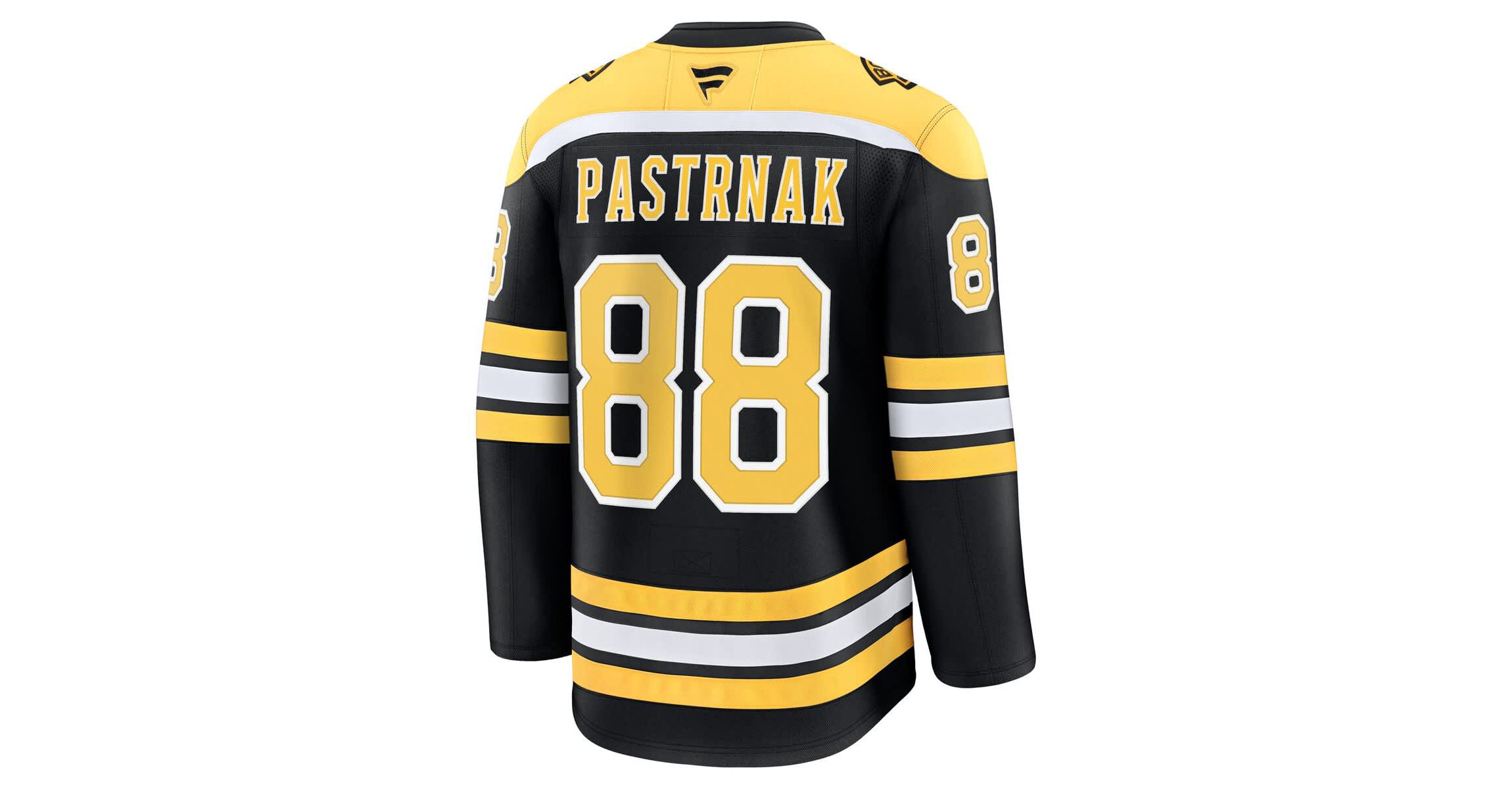 NHL Fanatics David Pastrnak Home Premium Jersey