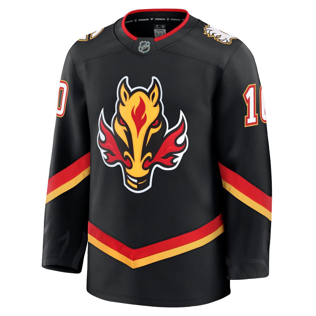 NHL Fanatics Jonathan Huberdeau Calgary Flames Alternate Premium Jersey