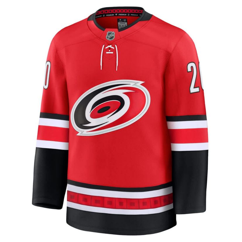 NHL Fanatics Sebastian Aho Carolina Hurricanes Alternate Premium Jersey