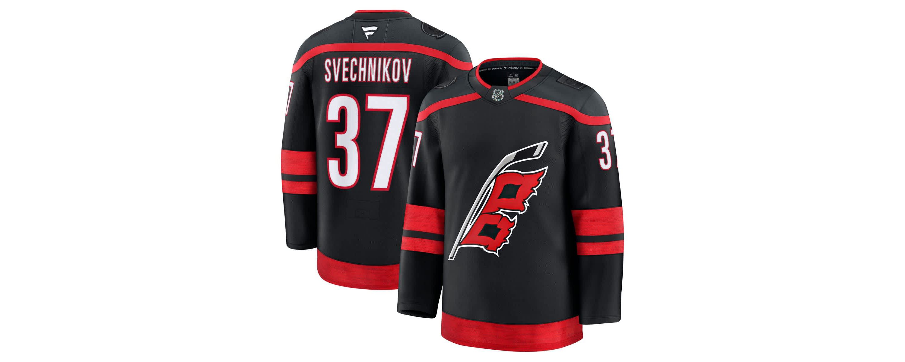 NHL Fanatics Andrei Svechnikov Carolina Hurricanes Home Premium Jersey