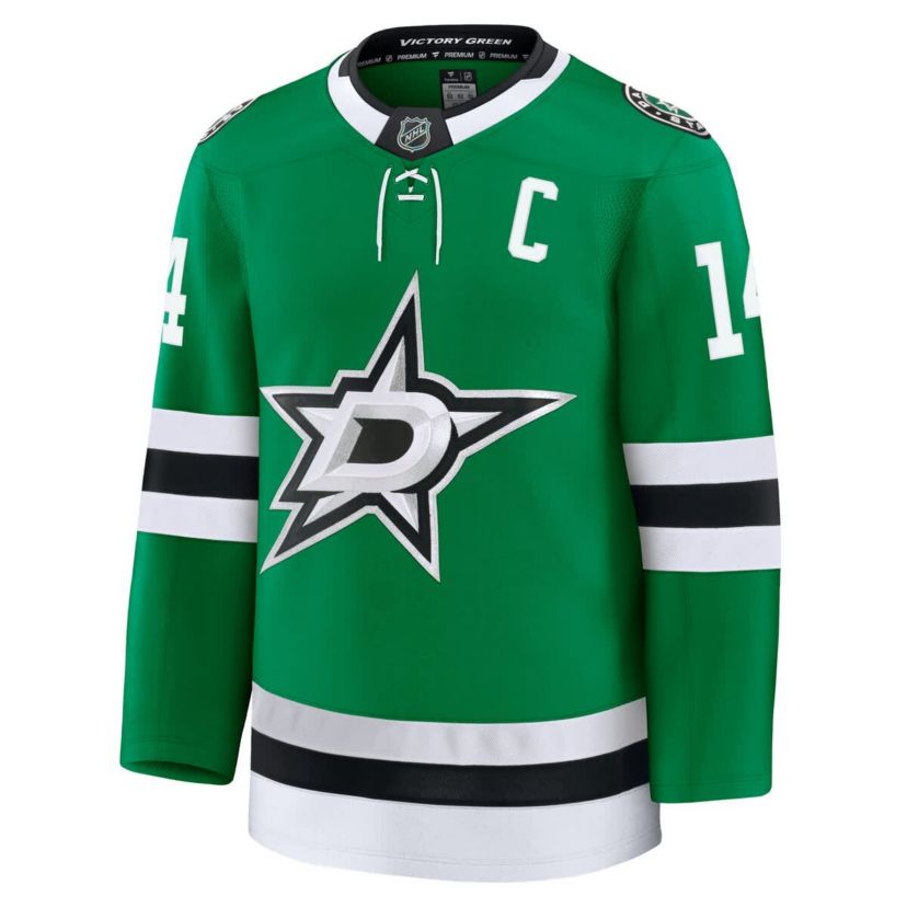 NHL Fanatics Jamie Benn Kelly Dallas Stars Home Premium Jersey
