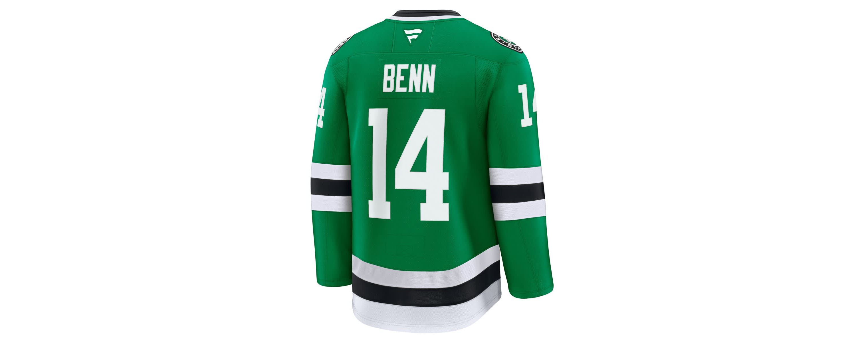 NHL Fanatics Jamie Benn Kelly Dallas Stars Home Premium Jersey
