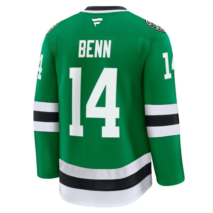 NHL Fanatics Jamie Benn Kelly Dallas Stars Home Premium Jersey