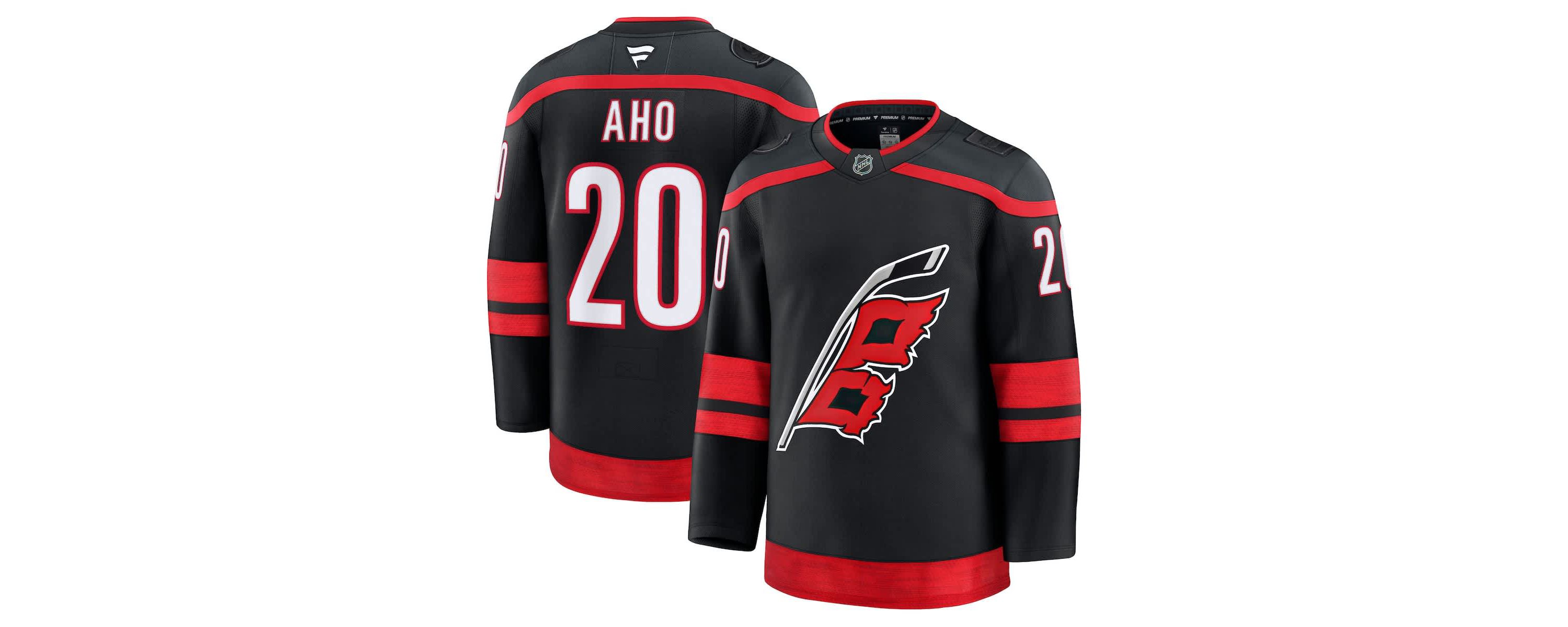 NHL Fanatics Sebastian Aho Carolina Hurricanes Home Premium Jersey