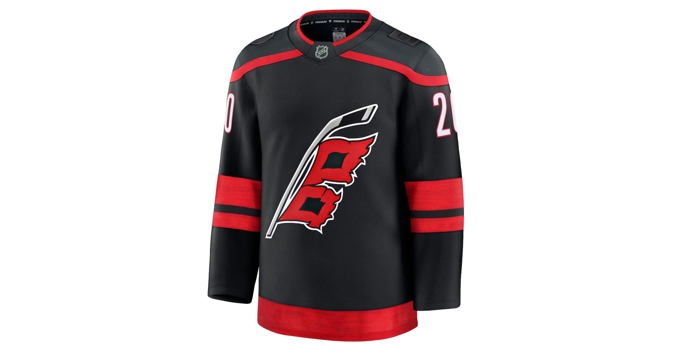 NHL Fanatics Sebastian Aho Carolina Hurricanes Home Premium Jersey