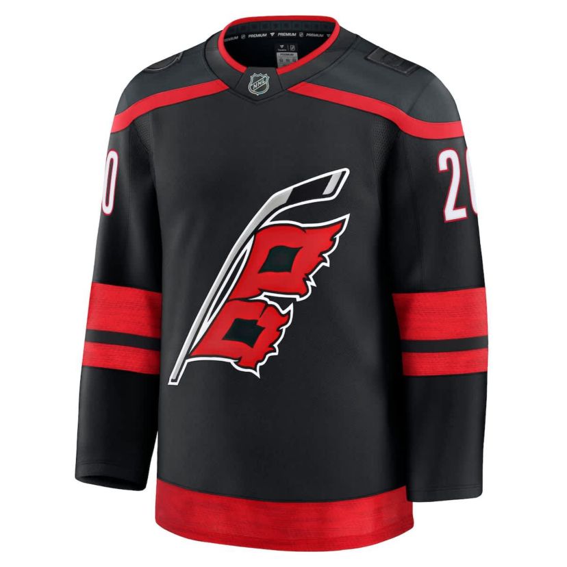 NHL Fanatics Sebastian Aho Carolina Hurricanes Home Premium Jersey