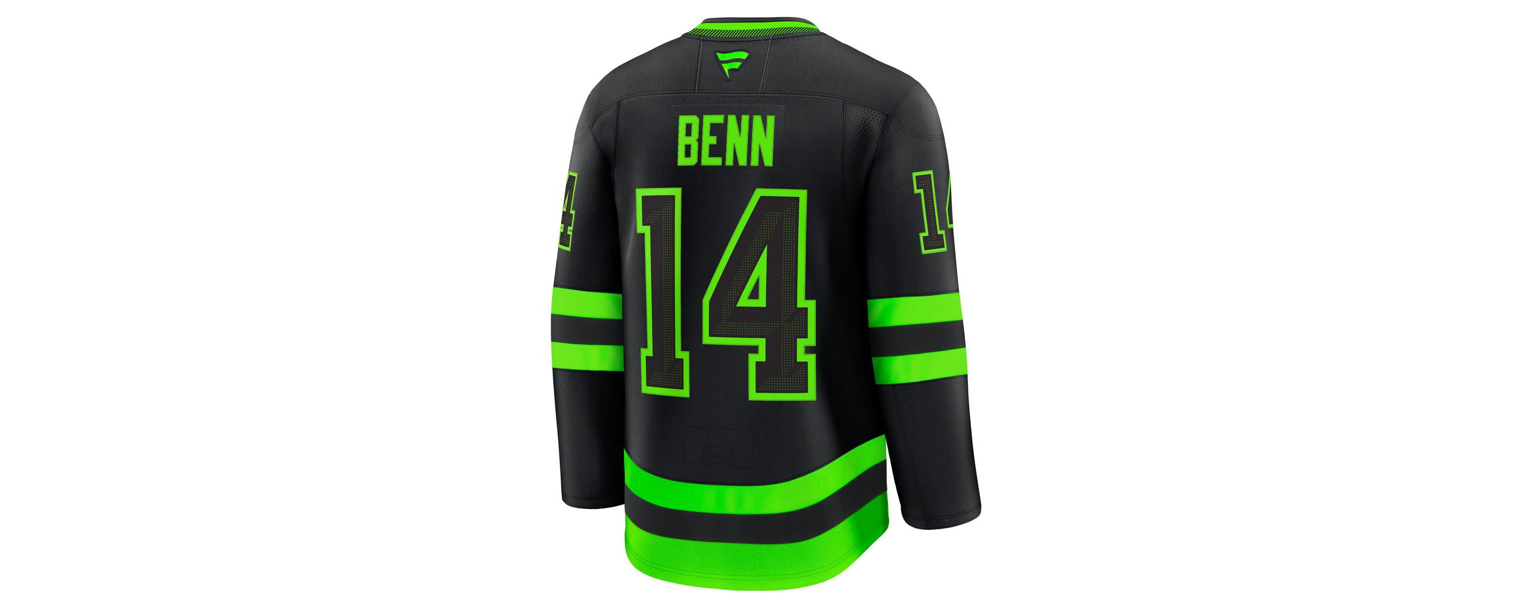 NHL Fanatics Jamie Benn Dallas Stars Alternate Premium Jersey