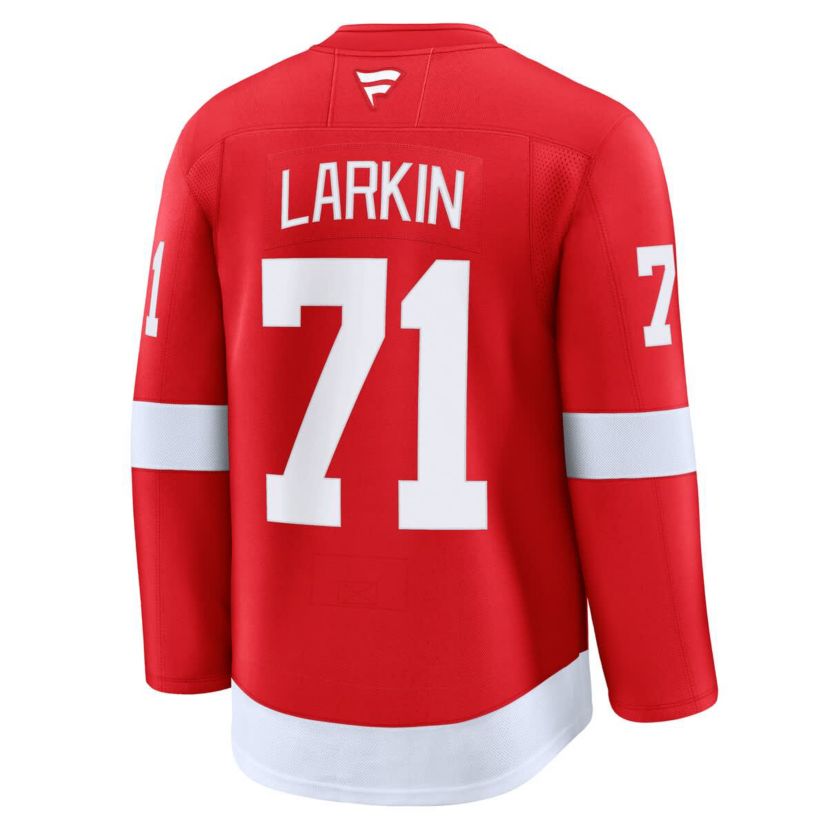 NHL Fanatics Dylan Larkin Detroit Wings Home Premium Jersey