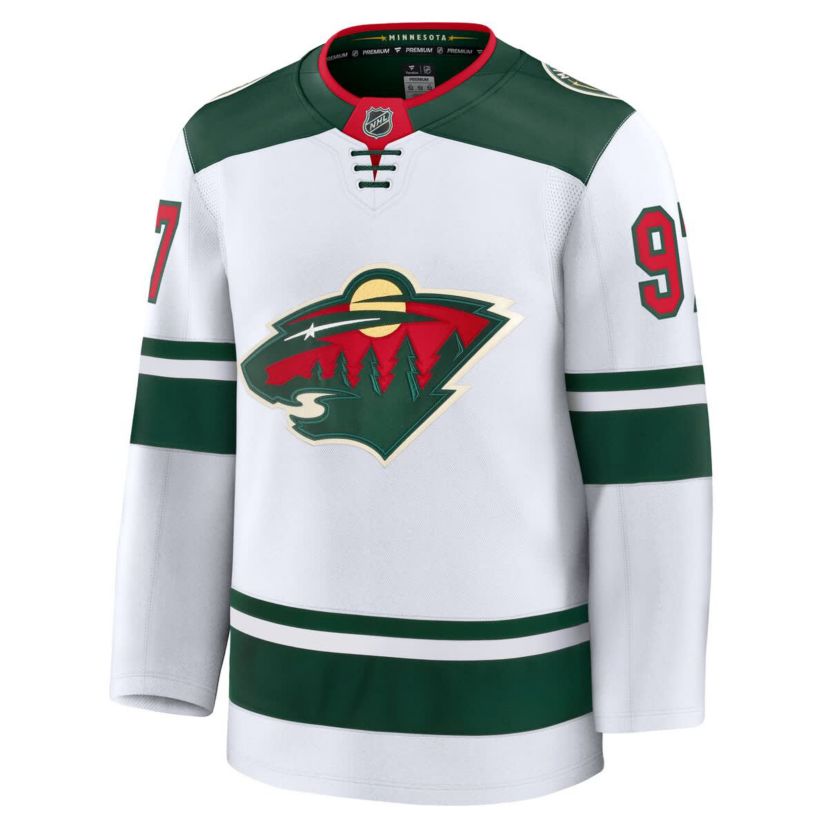 NHL Fanatics Kirill Kaprizov Minnesota Wild Away Premium Jersey