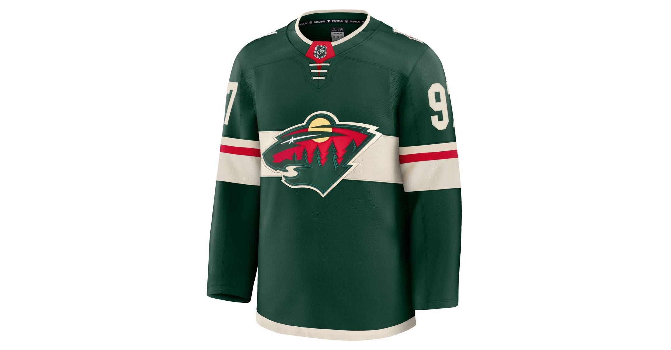 NHL Fanatics Kirill Kaprizov Minnesota Wild Home Premium Jersey