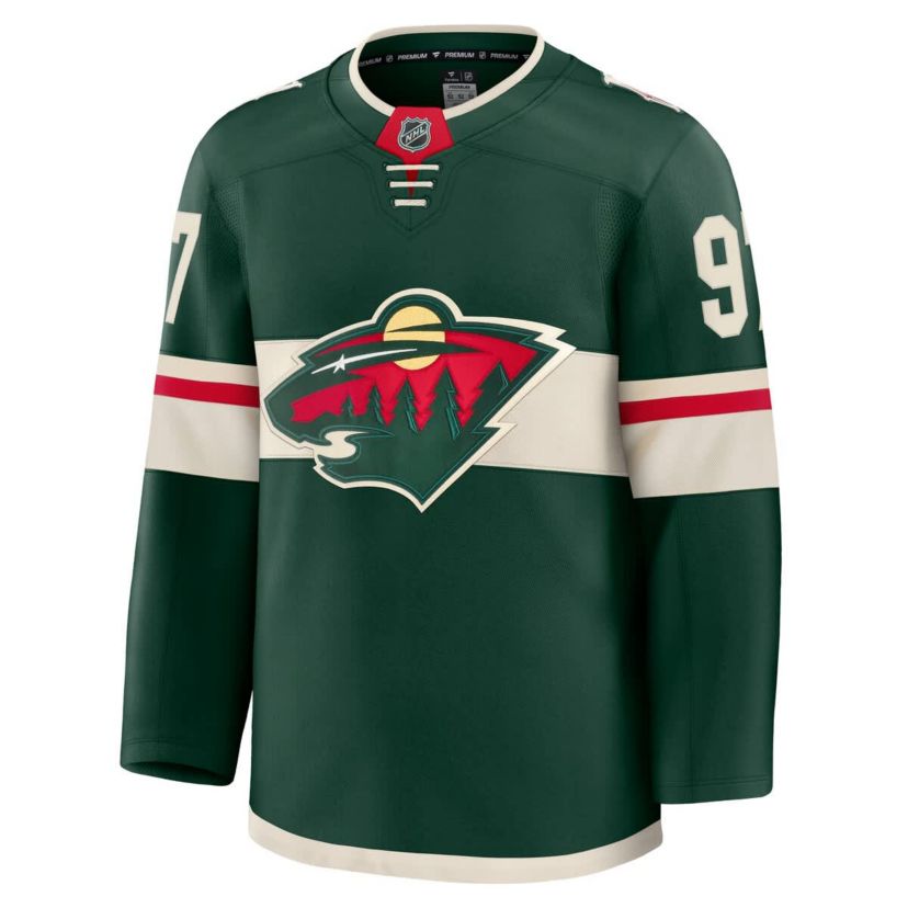 NHL Fanatics Kirill Kaprizov Minnesota Wild Home Premium Jersey