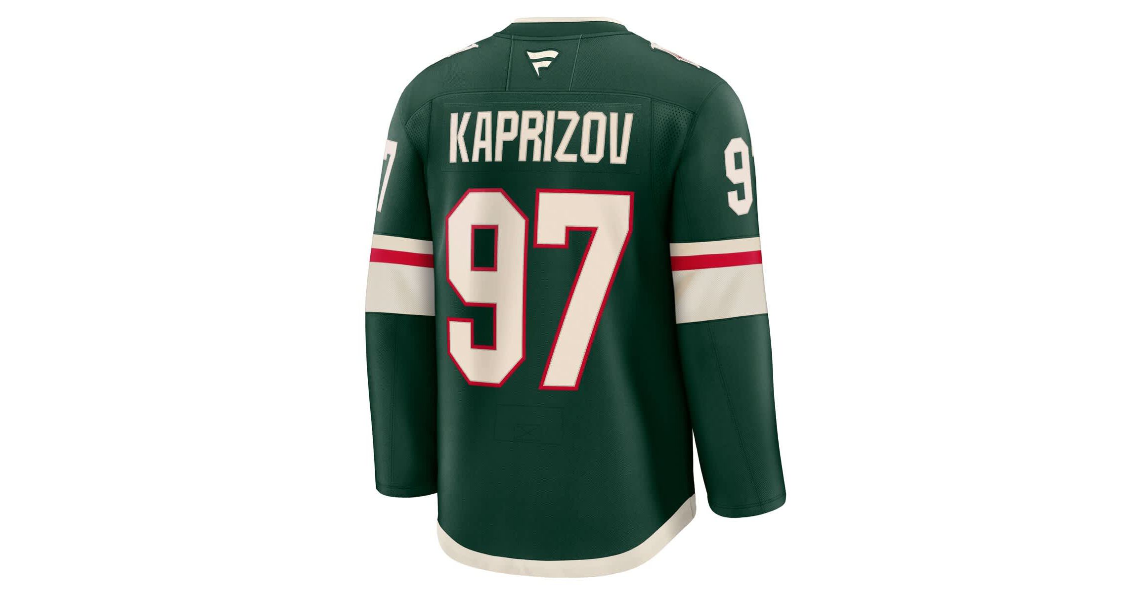 NHL Fanatics Kirill Kaprizov Minnesota Wild Home Premium Jersey