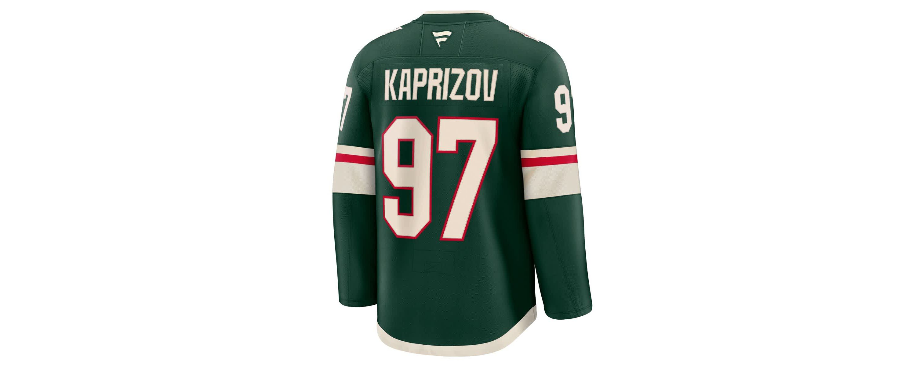 NHL Fanatics Kirill Kaprizov Minnesota Wild Home Premium Jersey