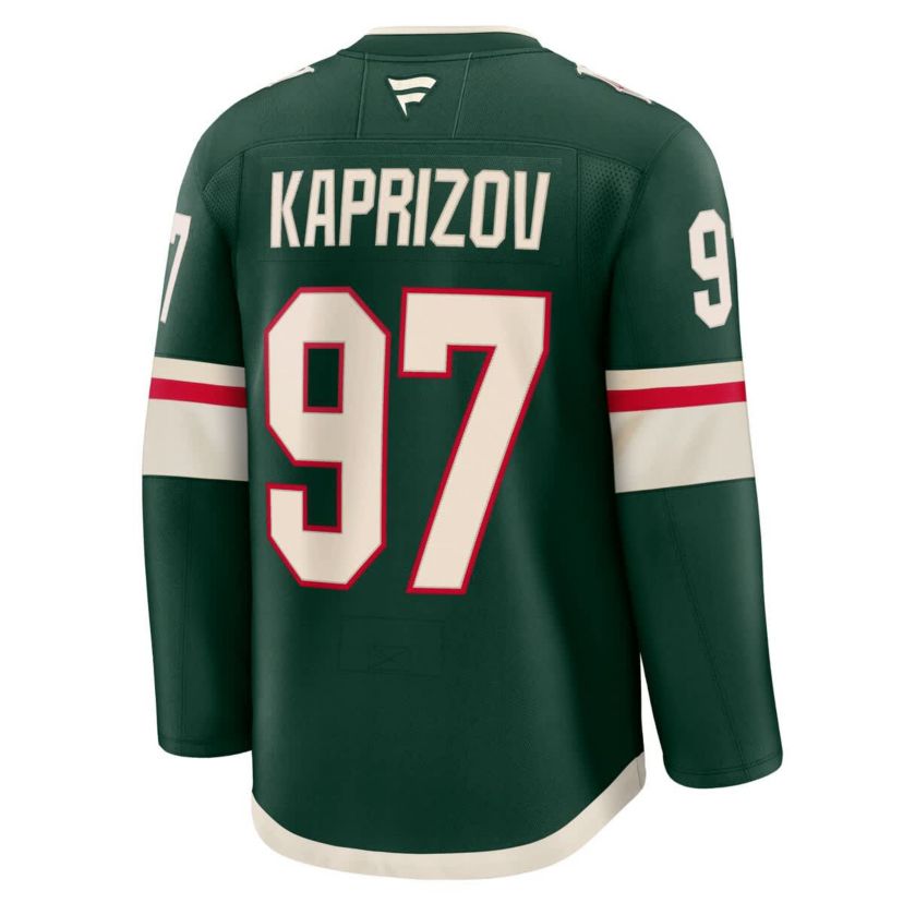 NHL Fanatics Kirill Kaprizov Minnesota Wild Home Premium Jersey