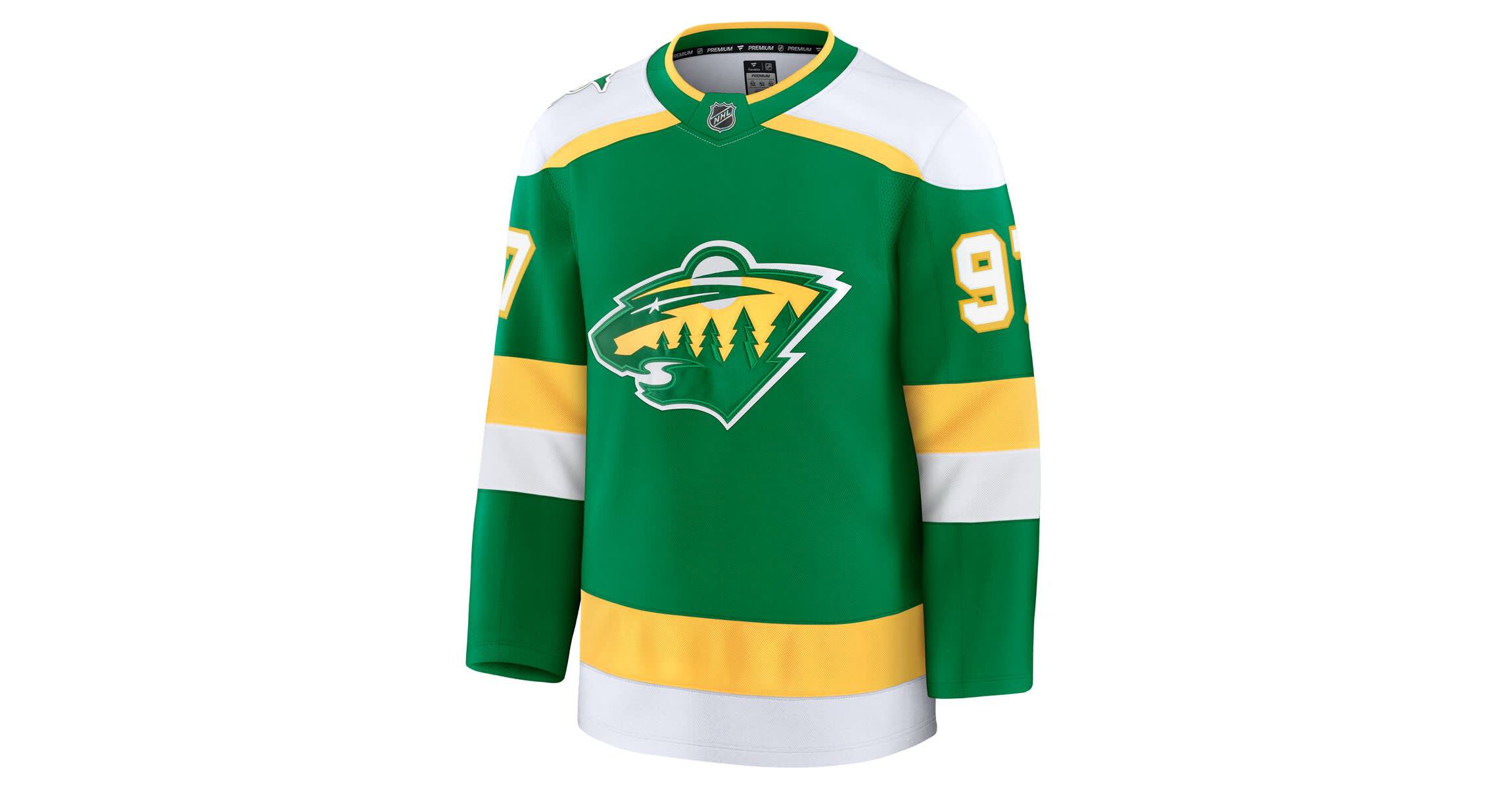 NHL Fanatics Kirill Kaprizov Minnesota Wild Alternate Premium Jersey