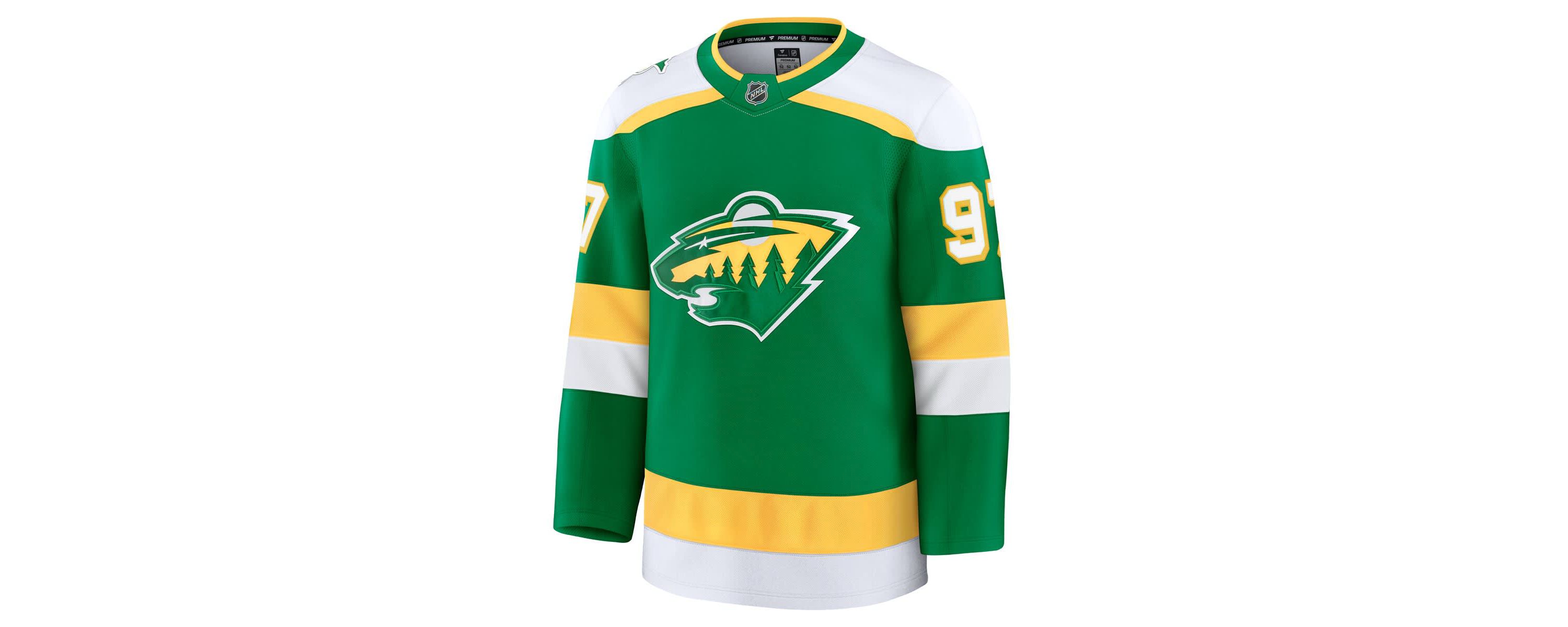 NHL Fanatics Kirill Kaprizov Minnesota Wild Alternate Premium Jersey