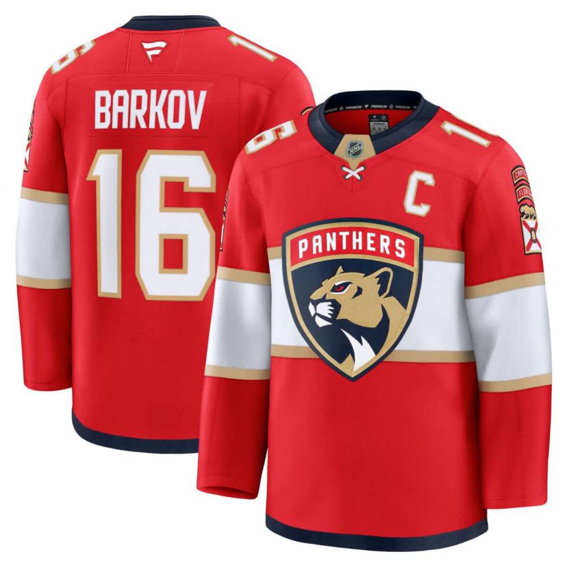 NHL Fanatics Aleksander Barkov Florida Panthers Home Premium Jersey