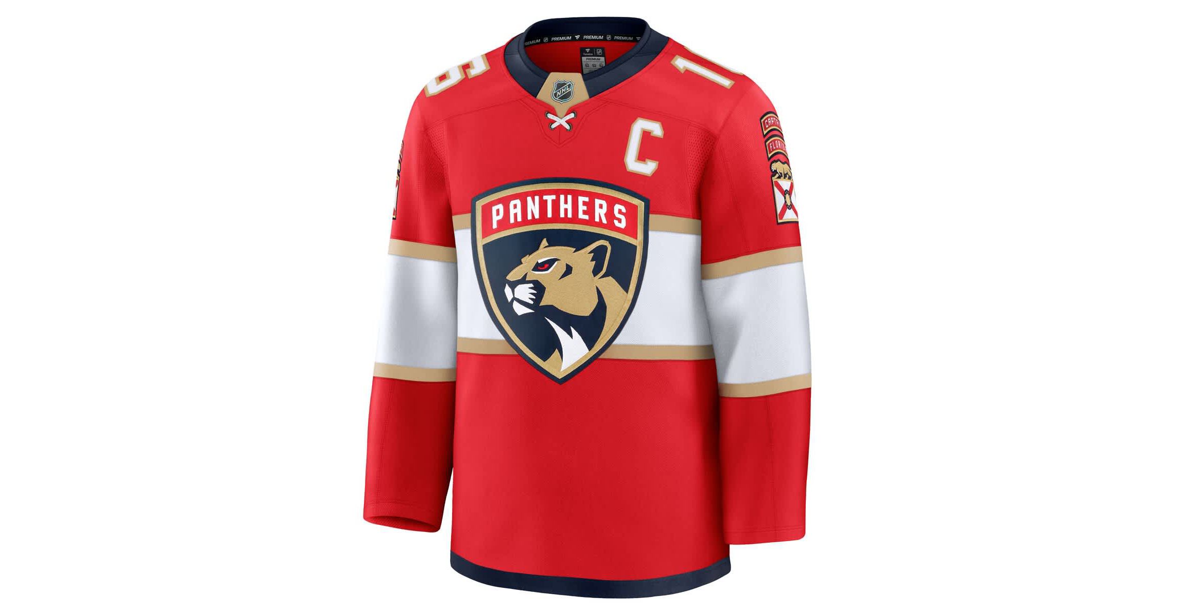 NHL Fanatics Aleksander Barkov Florida Panthers Home Premium Jersey