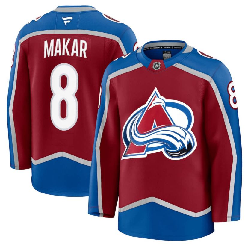 NHL Fanatics Cale Makar Colorado Avalanche Home Premium Jersey
