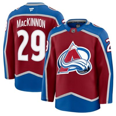 Men's NHL Fanatics Nathan MacKinnon Colorado Avalanche Home Premium Jersey, Burgundy, 46