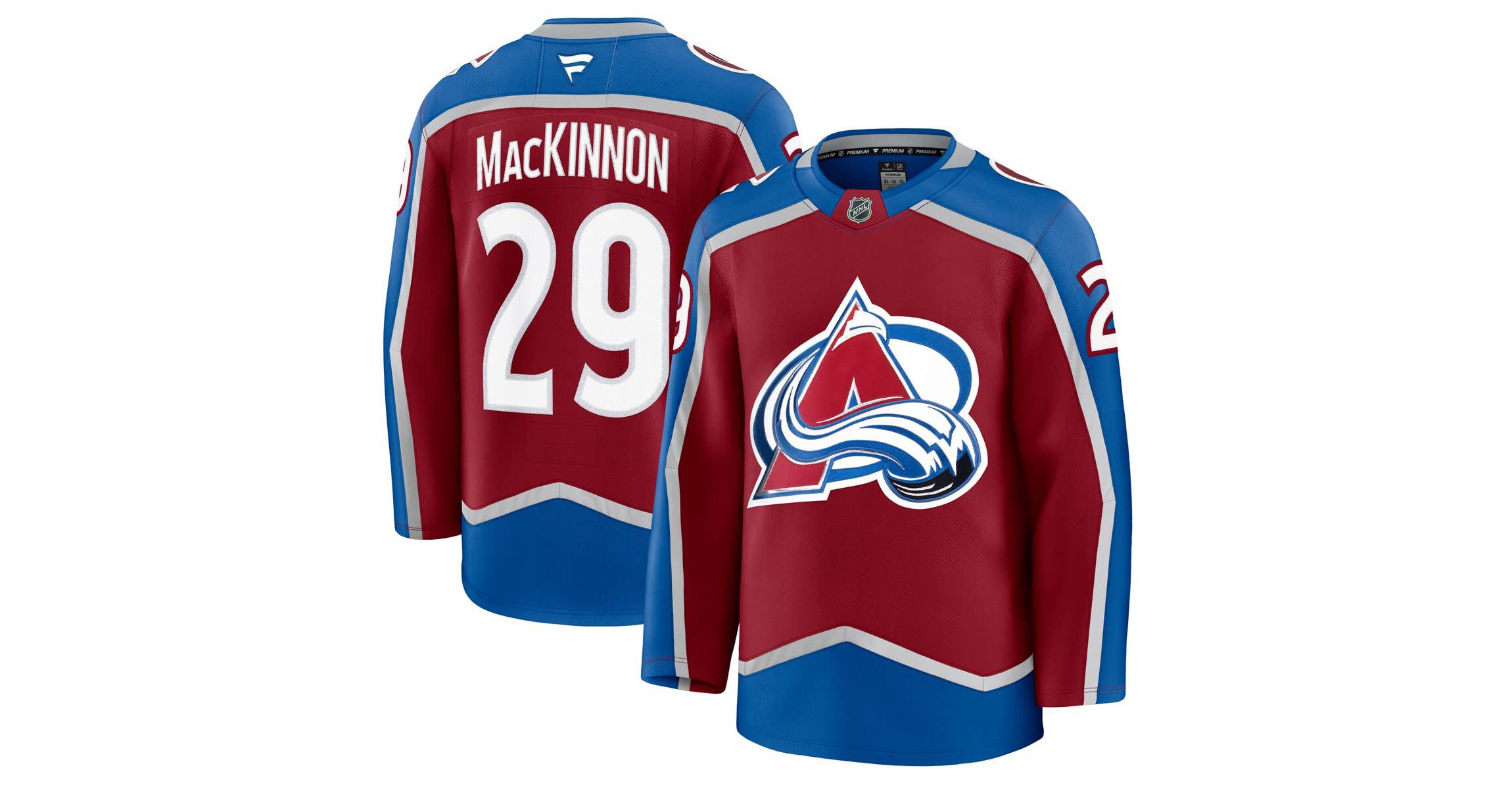 NHL Fanatics Nathan MacKinnon Colorado Avalanche Home Premium Jersey