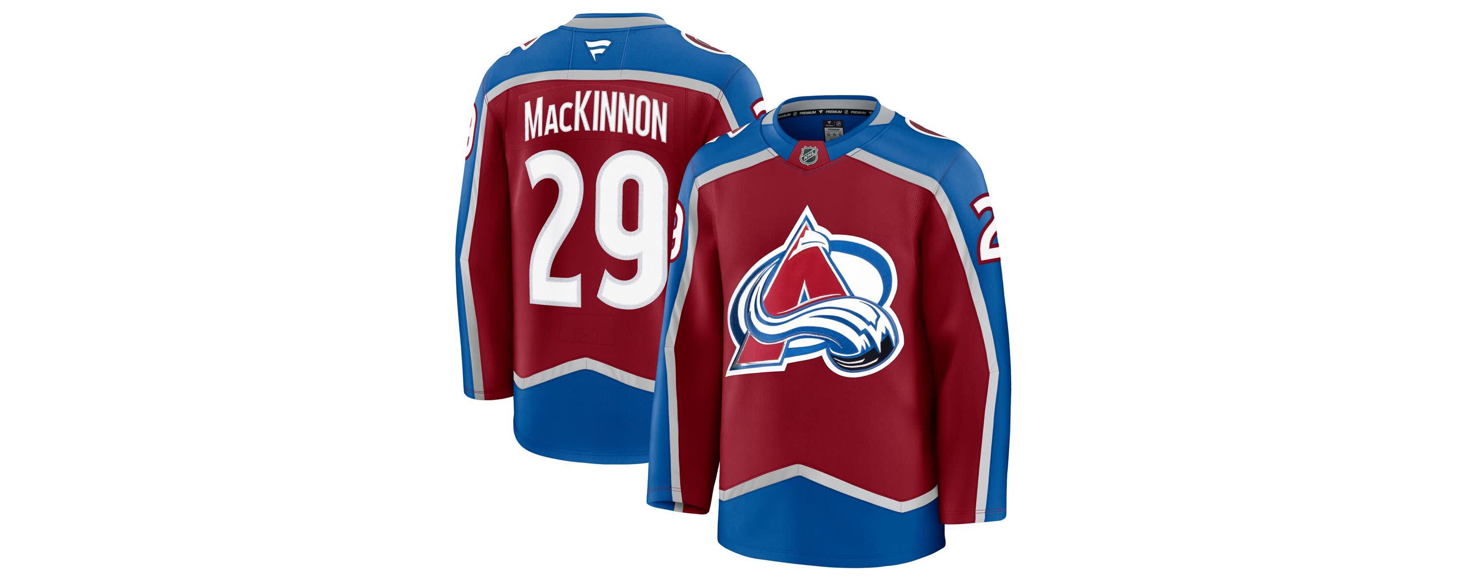 NHL Fanatics Nathan MacKinnon Colorado Avalanche Home Premium Jersey