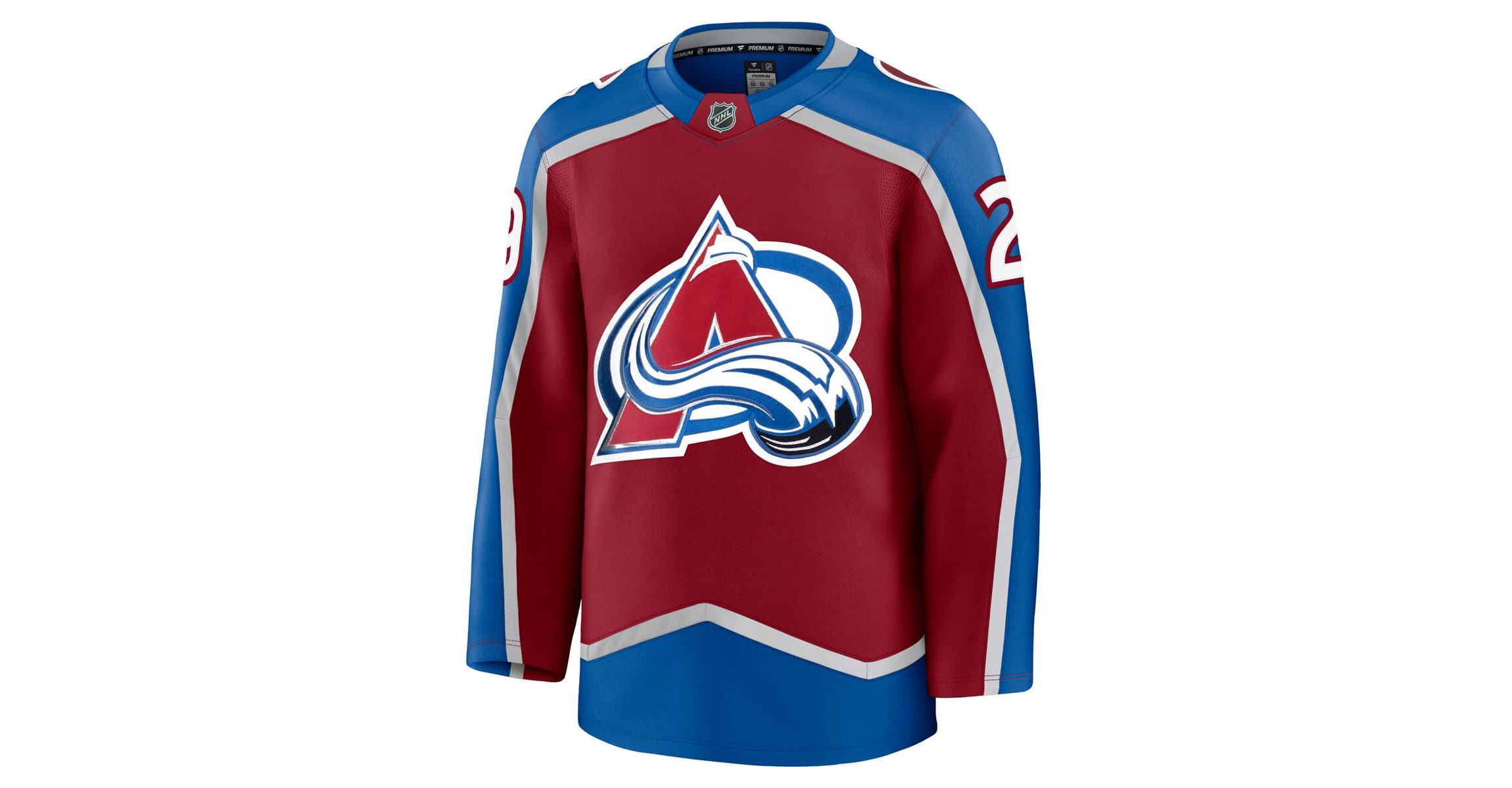 NHL Fanatics Nathan MacKinnon Colorado Avalanche Home Premium Jersey