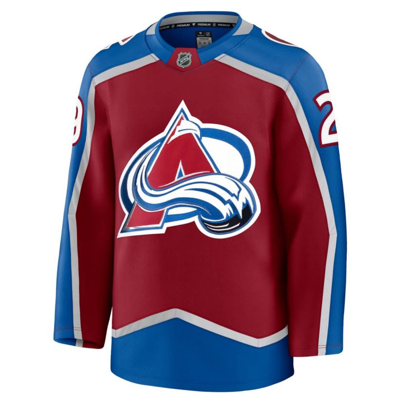 NHL Fanatics Nathan MacKinnon Colorado Avalanche Home Premium Jersey