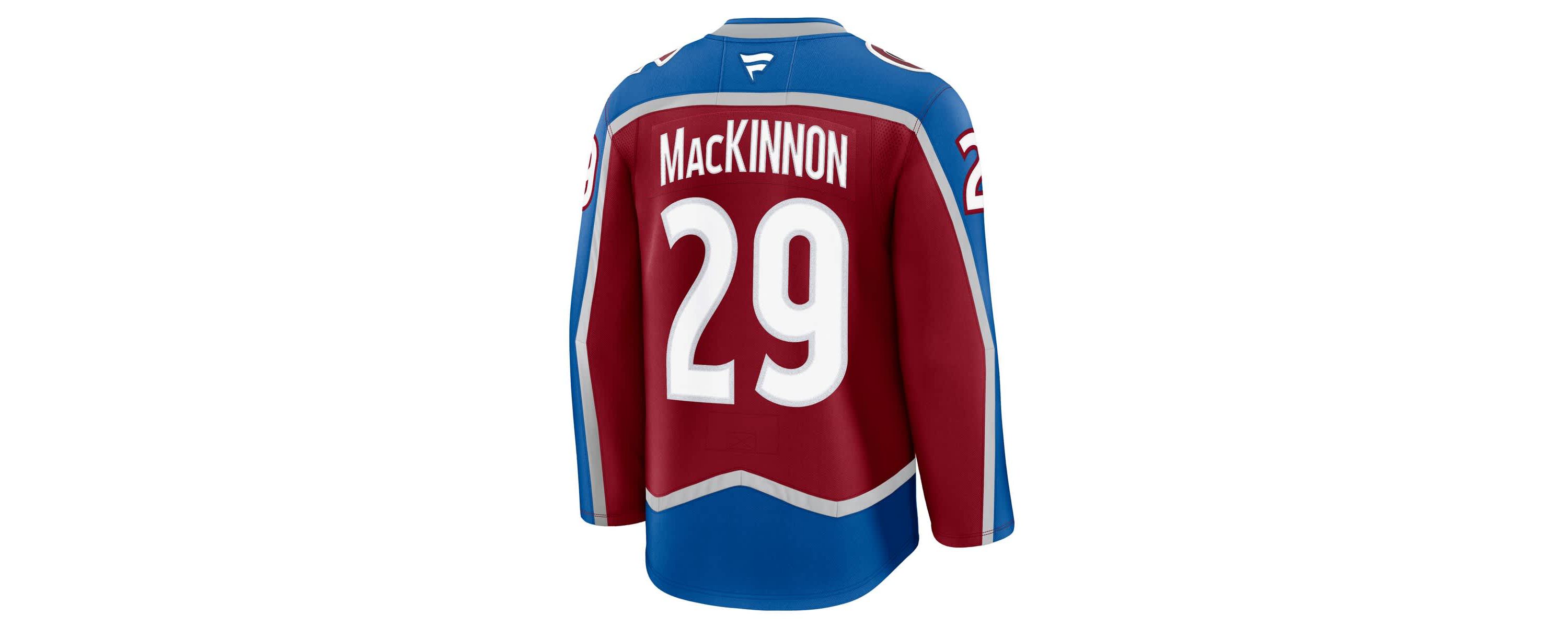NHL Fanatics Nathan MacKinnon Colorado Avalanche Home Premium Jersey