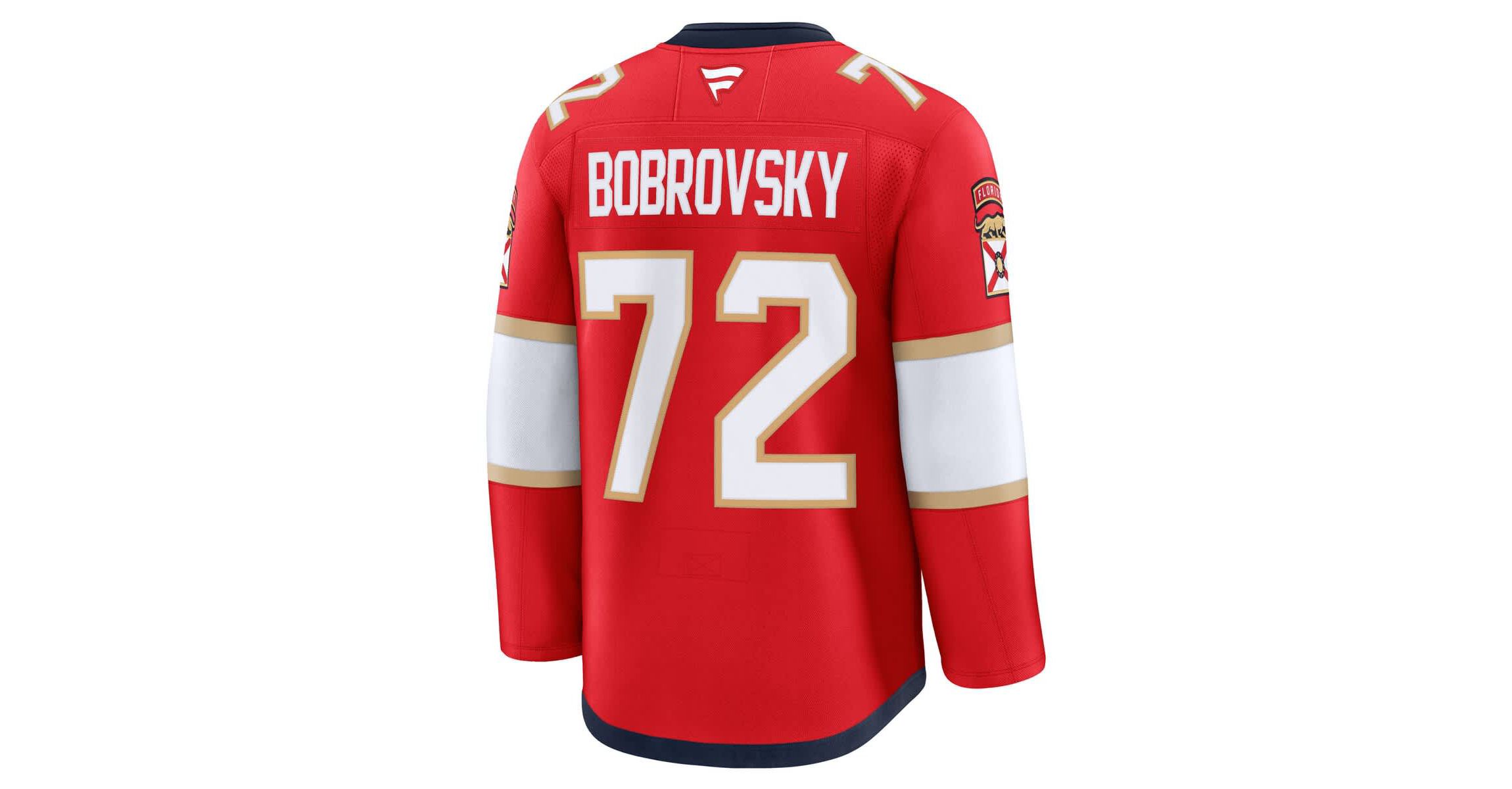 NHL Fanatics Sergei Bobrovsky Florida Panthers Premium Jersey