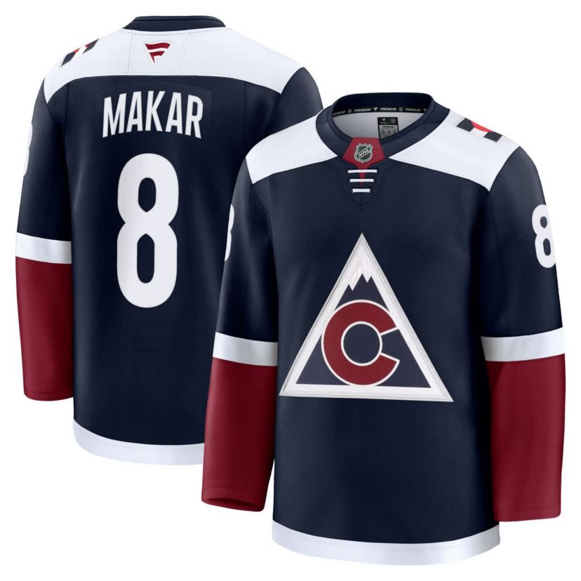 NHL Fanatics Cale Makar Colorado Avalanche Alternate Premium Jersey