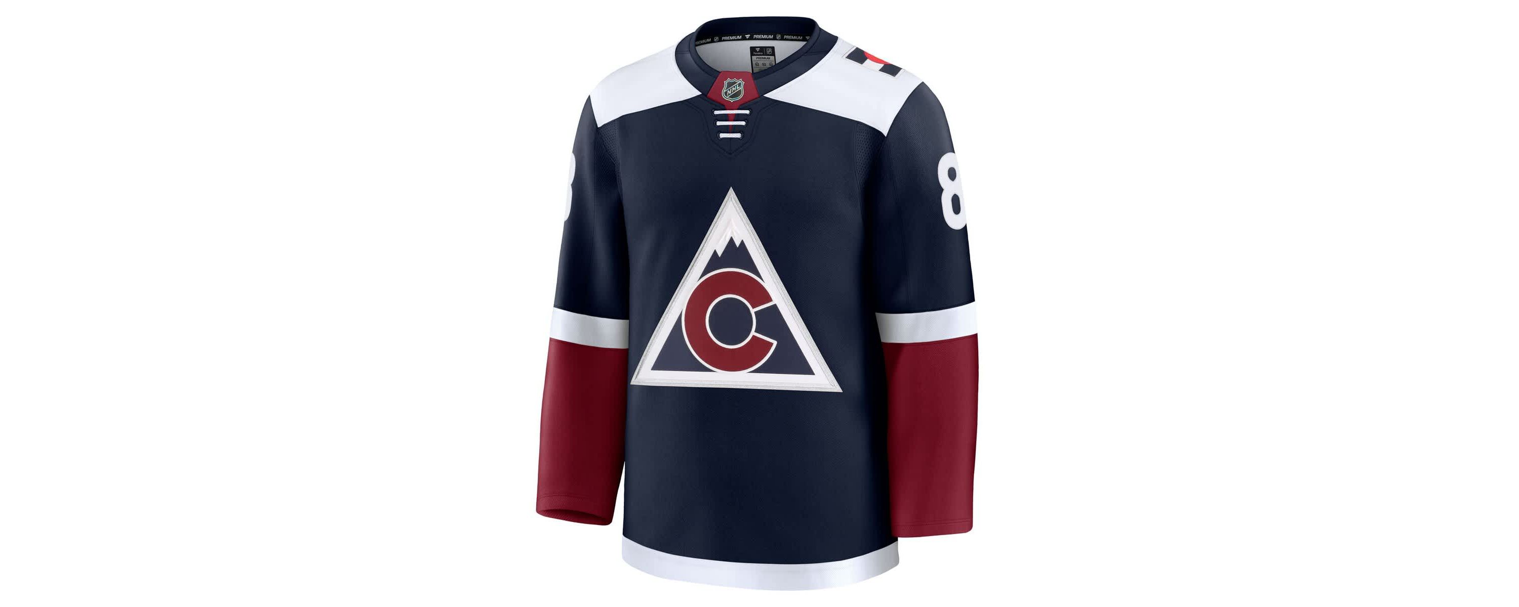 NHL Fanatics Cale Makar Colorado Avalanche Alternate Premium Jersey