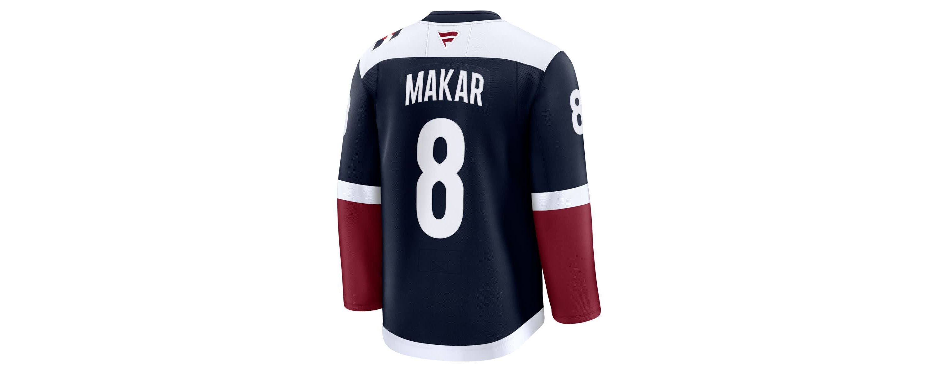 NHL Fanatics Cale Makar Colorado Avalanche Alternate Premium Jersey