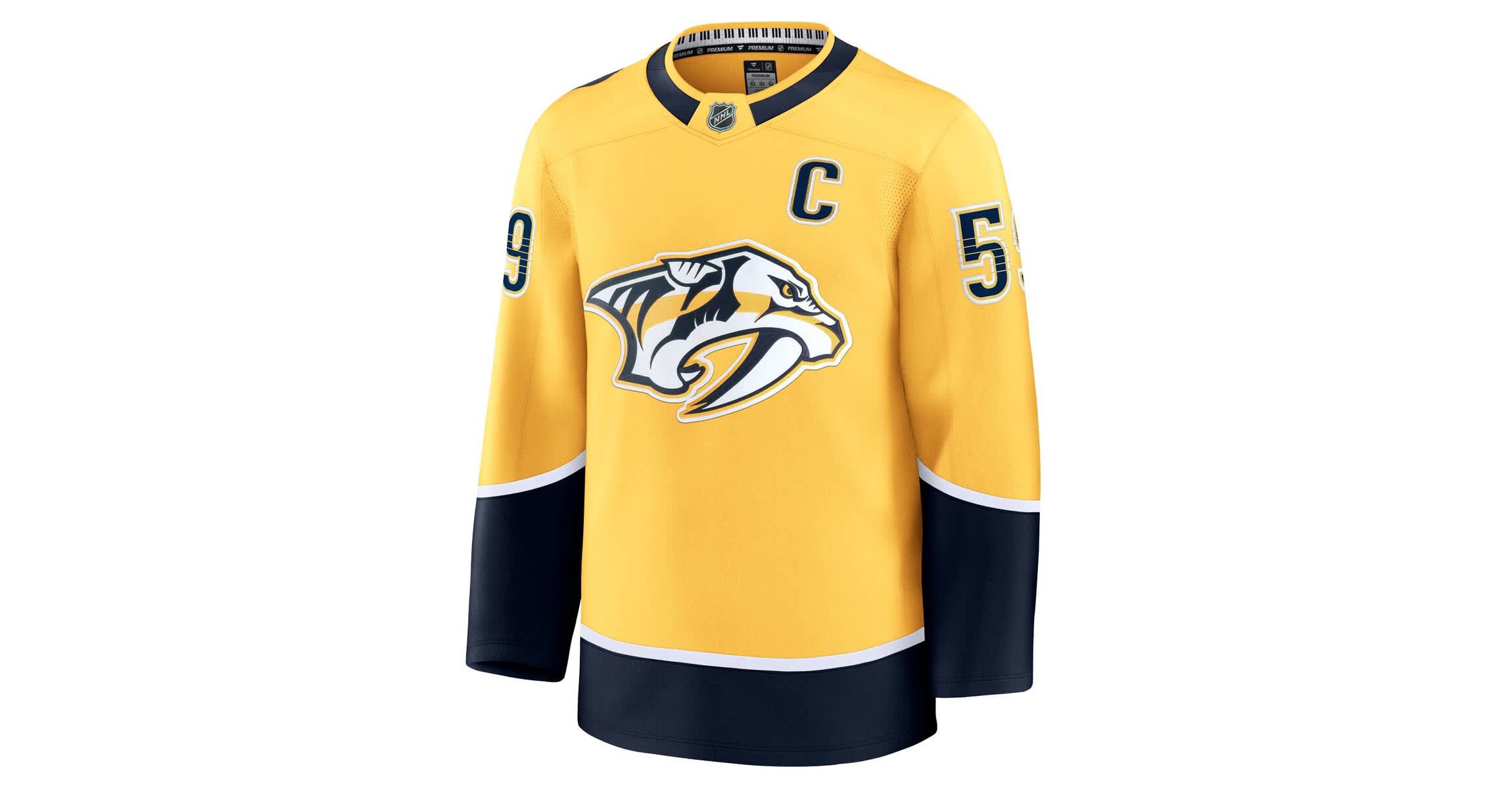NHL Fanatics Roman Josi Nashville Predators Home Premium Jersey