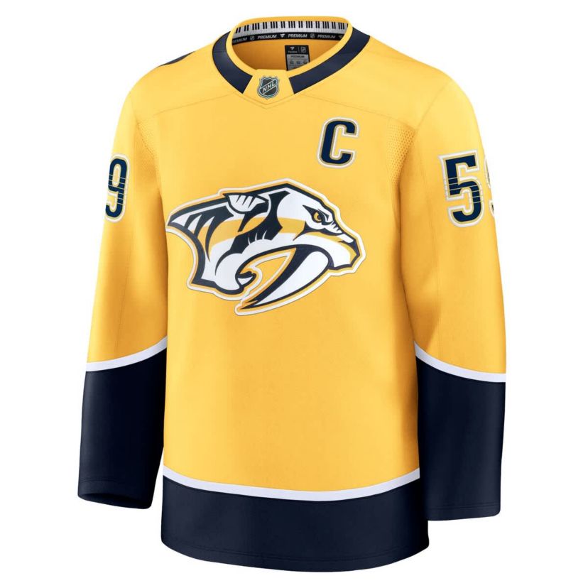 NHL Fanatics Roman Josi Nashville Predators Home Premium Jersey