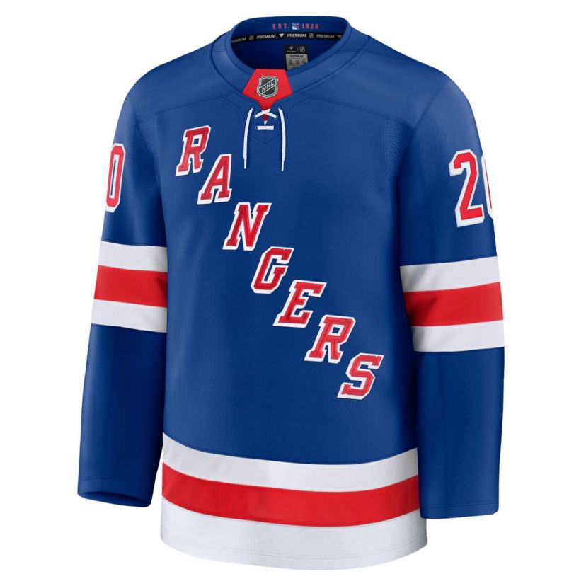 NHL Fanatics Chris Kreider New York Rangers Home Premium Jersey