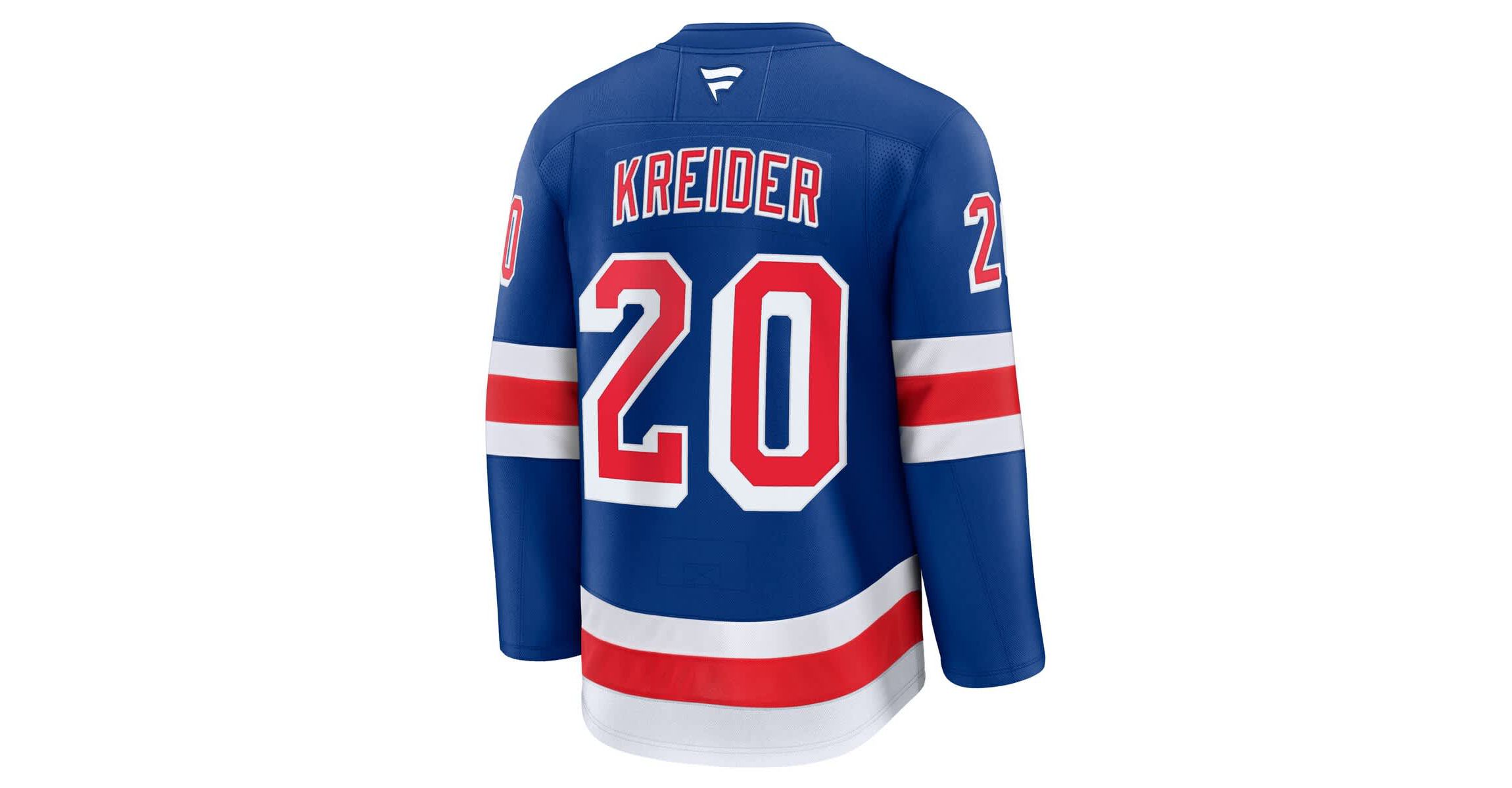 NHL Fanatics Chris Kreider New York Rangers Home Premium Jersey