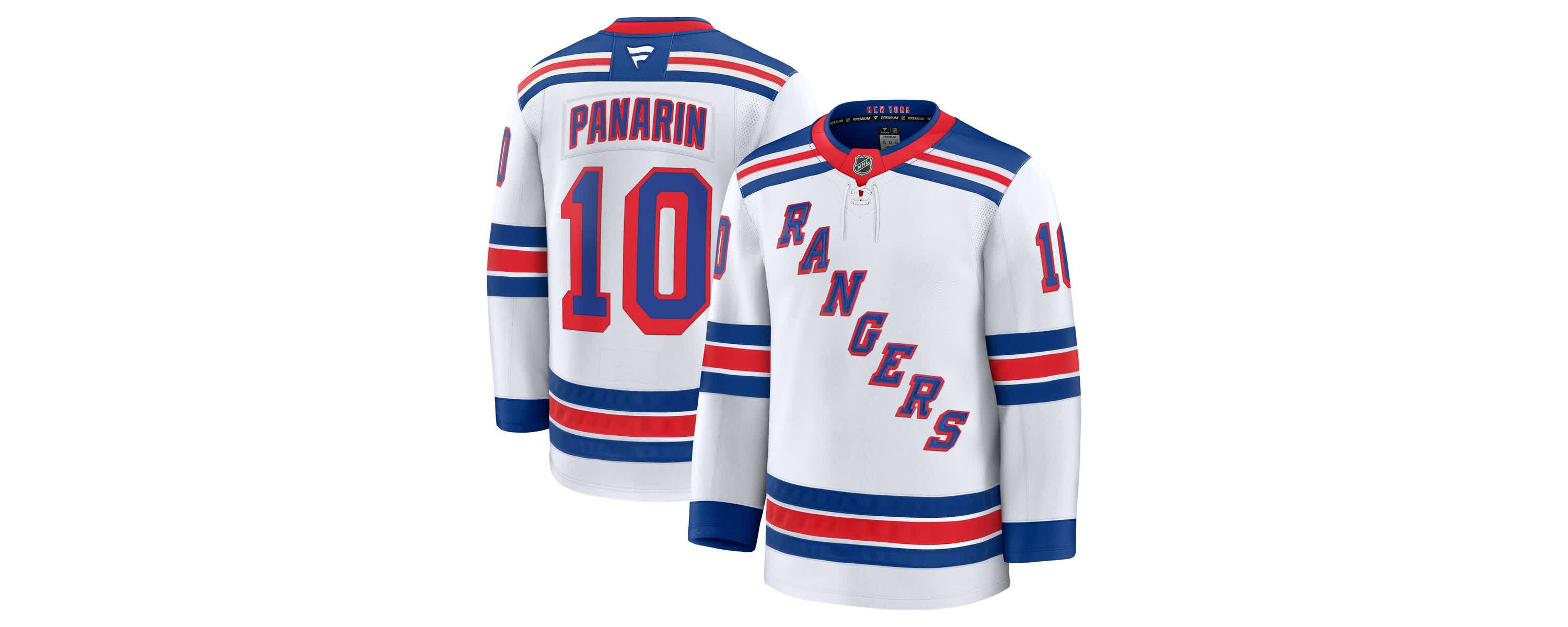 NHL Fanatics Artemi Panarin New York Rangers Away Premium Jersey