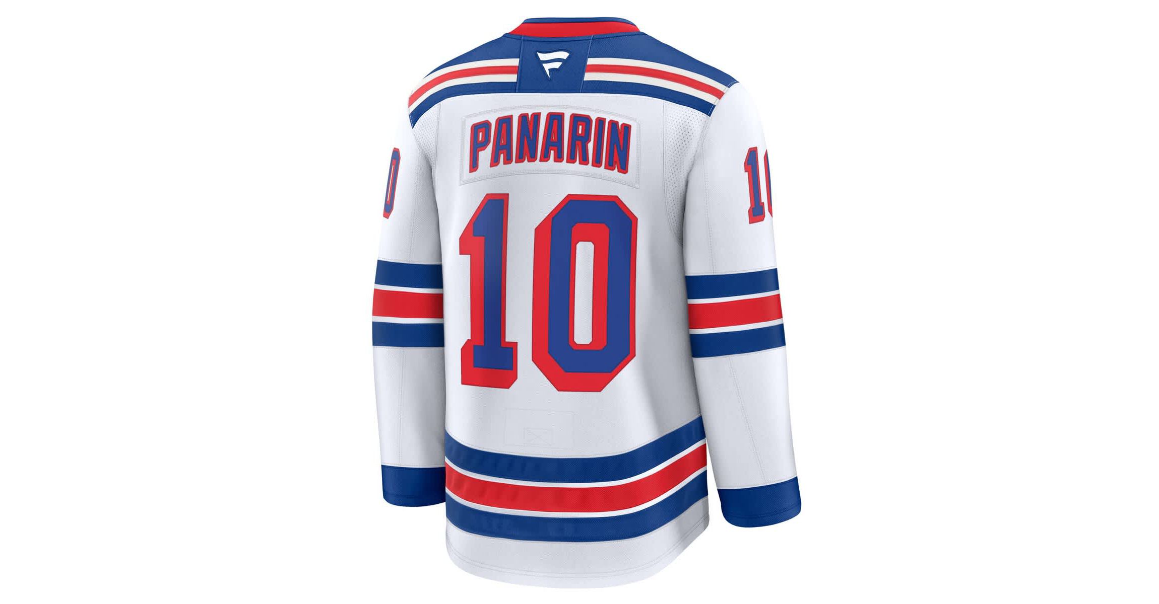 NHL Fanatics Artemi Panarin New York Rangers Away Premium Jersey