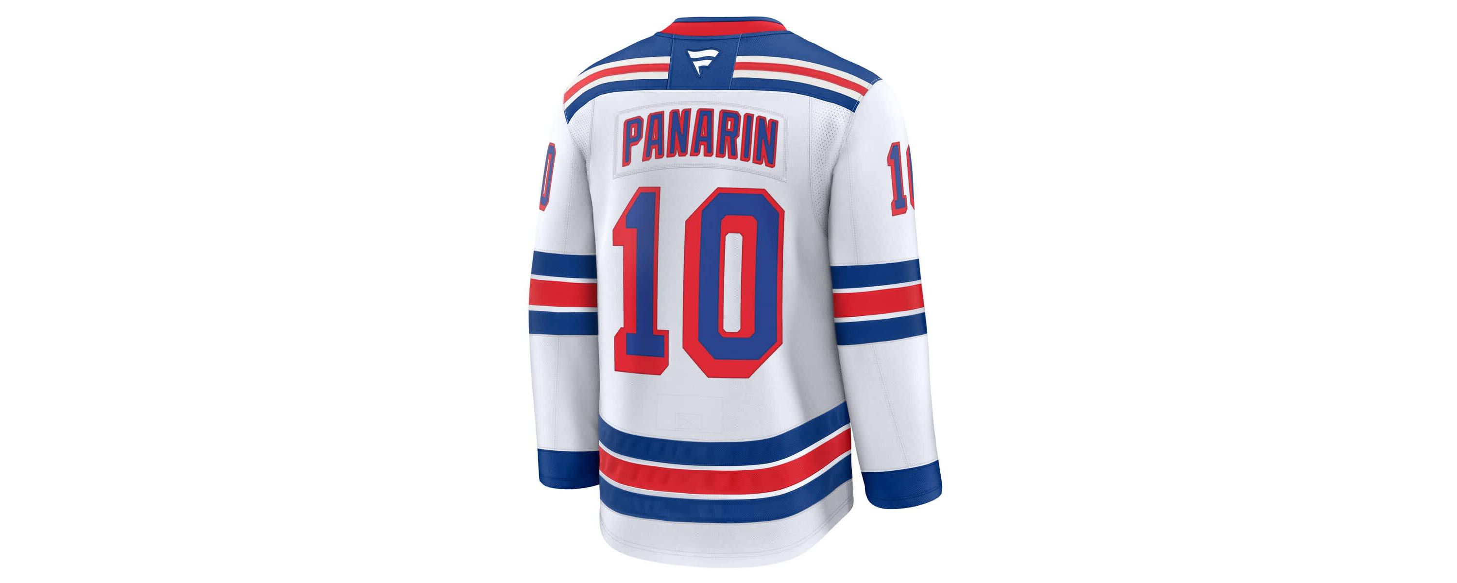NHL Fanatics Artemi Panarin New York Rangers Away Premium Jersey