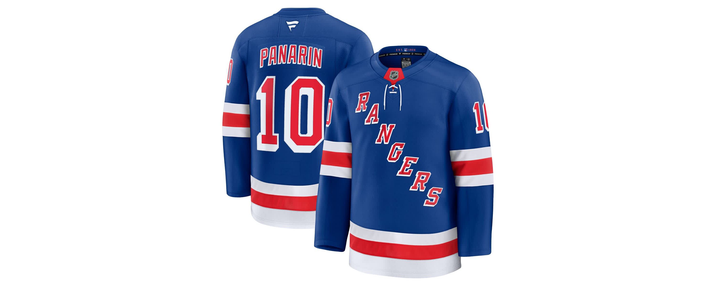 NHL Fanatics Artemi Panarin New York Rangers Home Premium Jersey