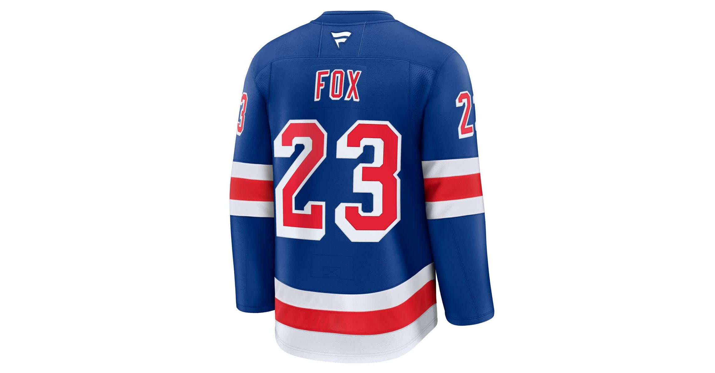 NHL Fanatics Adam Fox New York Rangers Home Premium Jersey